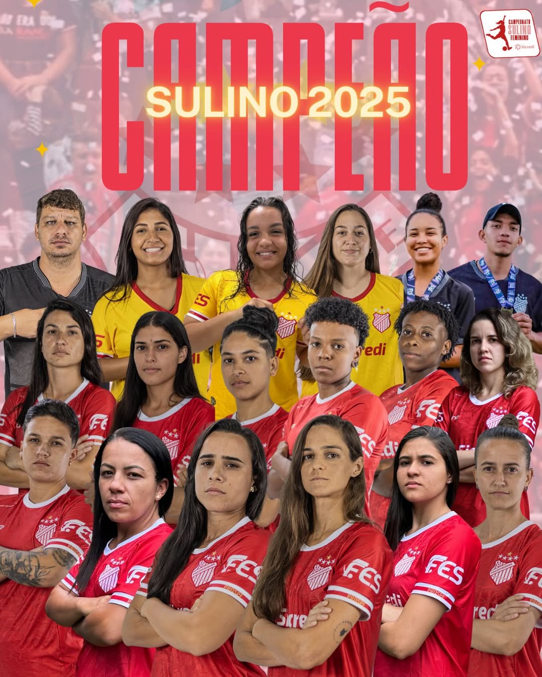 PROSPERIDADE VENCE ESTRELA E CONQUISTA O CAMPEONATO SULINO DE FUTEBOL FEMININO