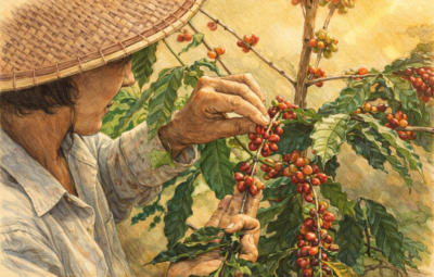 cafe 400x255 - Vietnã e o excepcional 2025 para o café - parte I