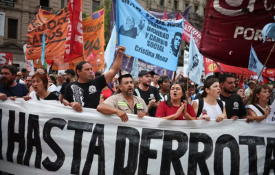 argentina 1 400x255 - Reforma trabalhista de Milei é aprovada na Câmara com mudanças; texto volta ao Senado