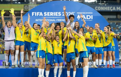 selecao 400x255 - Brasil conquista título do FIFA Series de futebol feminino