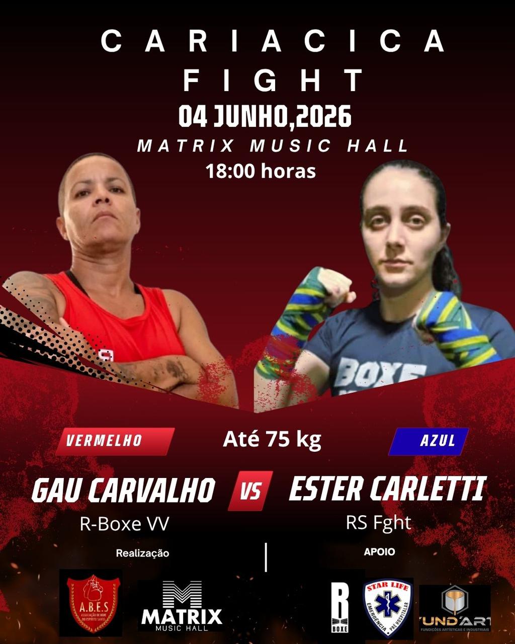 Ester Carletti representará Iconha no Cariacica Fight