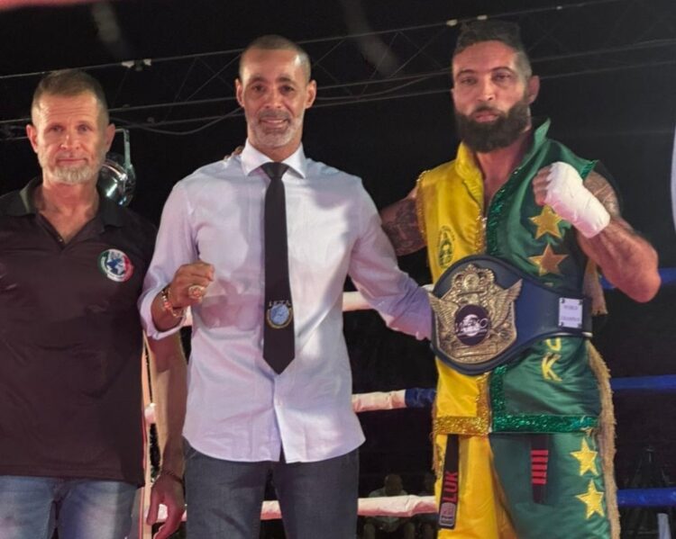 WhatsApp Image 2026 06 24 at 16.05.15 1 e1782331252303 - La&eacute;cio Nunes conquista nono t&iacute;tulo mundial de kickboxing e capixaba brilha na It&aacute;lia