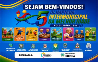 WhatsApp Image 2026 07 30 at 20.32.10 2 400x255 - Olimpíada Intermunicipal da Melhor Idade reúne municípios do Litoral Sul em Iconha