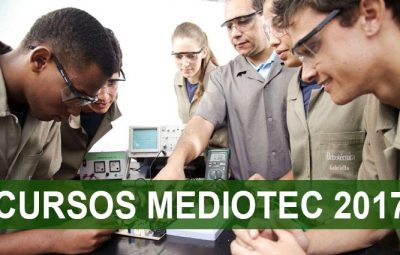 Mediotec 2017 400x255 - Estudantes do ensino médio ainda podem se inscrever em cursos técnicos gratuitos