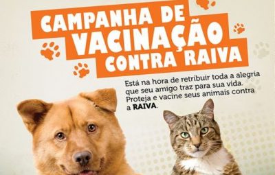 vacinacao 400x255 - SEMUS organiza campanha de Vacinação Antirrábica Animal 2017