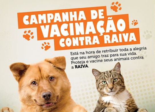SEMUS organiza campanha de Vacinação Antirrábica Animal 2017