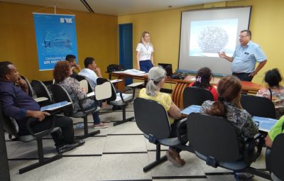 Curso Agente Ambiental BRK Ambiental 02 400x255 - Curso de Formação de Agentes Comunitários Ambientais realizado pela BRK Ambiental motiva moradores a desenvolver projeto