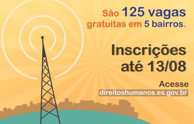 SEDH SejaDigital 400x255 - Ocupação Social: 125 vagas para curso de instalador de Antena Digital