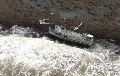 acidente maritimo na Bahia 400x255 - Encontrado mais um corpo de vítima de acidente marítimo na Bahia