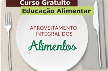 curso gratuito - Curso Gratuito de Educação Alimentar