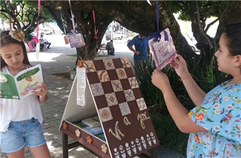 Projeto biblioteca na rua em Iconha