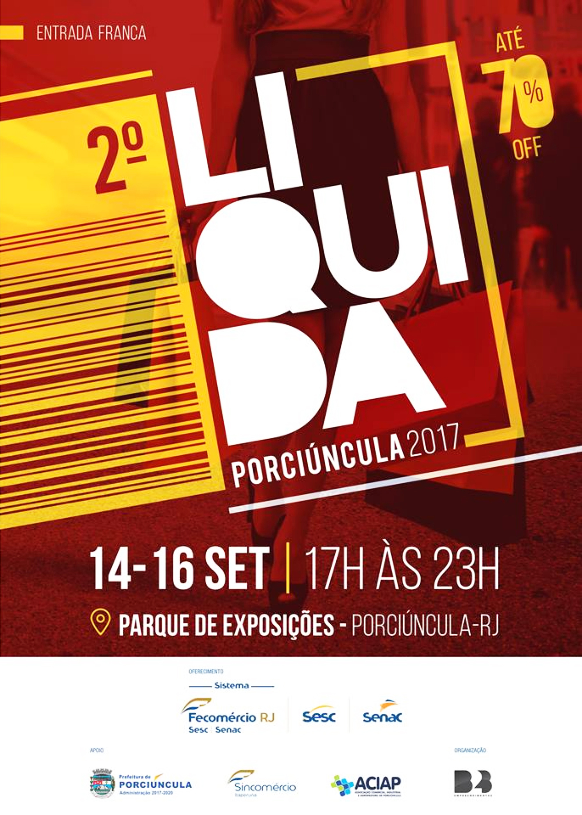 Segunda edição do Liquida Porciúncula visa aquecer a economia do interior do Estado do RJ