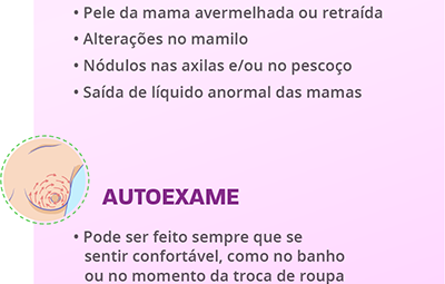 5binfo 5d cancer mama 01 400x255 - Câncer de mama pode ser detectado de forma precoce e tratado com eficácia