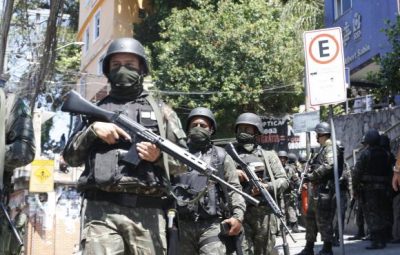 Forças Armadas voltam à Rocinha no segundo dia de operações forças armadas 400x255 - Forças Armadas voltam à Rocinha no segundo dia de operações