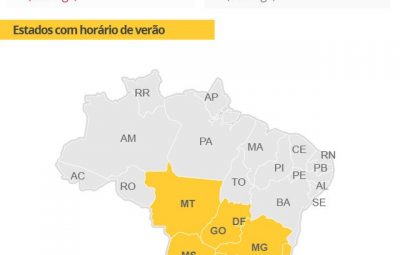 inicio horario verao v2 400x255 - Horário de verão 2017 começa neste domingo; moradores de 10 estados e DF devem adiantar relógio em 1 hora