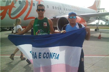 Atleta Iconhense representa Iconha em corrida das Paletitas - Atleta Iconhense representa Iconha em corrida das Paletitas