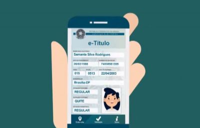 e titulo 400x255 - TSE lança título de eleitor digital que pode substituir documento impresso na votação