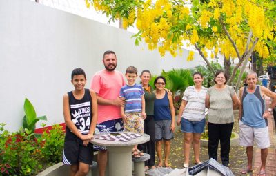 moradores de alvorada anchieta 400x255 - Moradores se juntam e revitalizam praça do bairro Alvorada em Anchieta