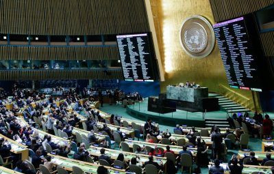 onu 400x255 - ONU condena por ampla maioria a decisão dos EUA sobre Jerusalém
