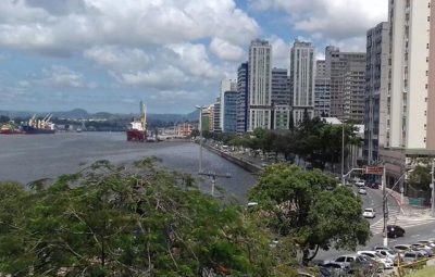 Foto Marcos Umberto Vitória ES. 400x255 - Sensação térmica chega a 41°C em Vitória