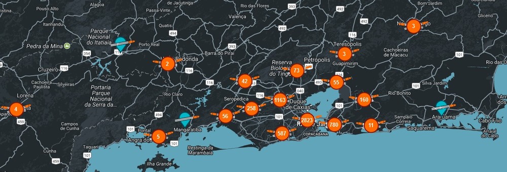 RJ teve 16 tiroteios por dia em 2017, diz aplicativo Fogo Cruzado