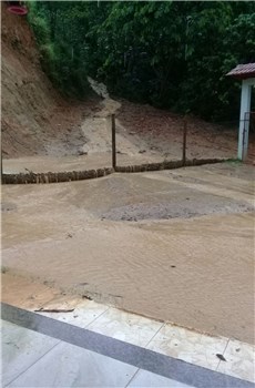 Iconha registra chuvas fortes pelo interior e fica em alerta