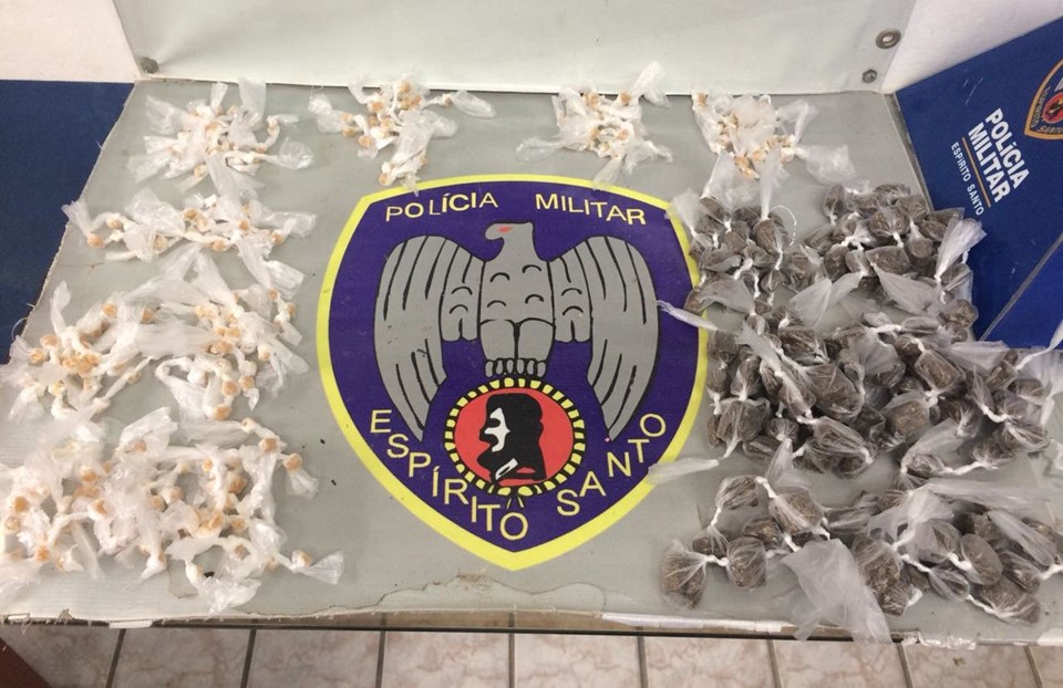 PM apreende drogas e detém cinco pessoas em Colatina