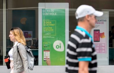oi 400x255 - Oi fecha 2017 com prejuízo líquido de R$ 6,6 bilhões