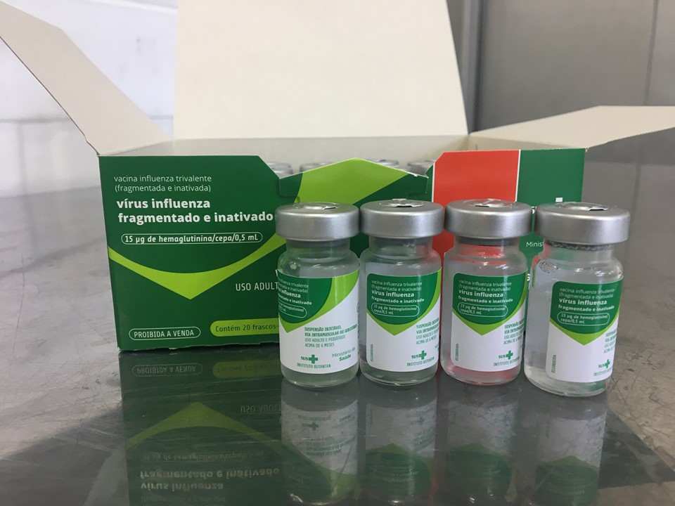 Mais 137 mil doses de vacina contra gripe chegam ao Estado