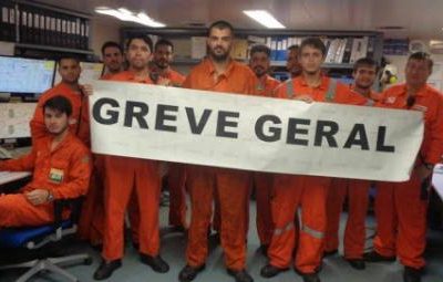 petroleiros 08 Agora Sudoeste 400x255 - Mesmo com liminar do TST, petroleiros deflagram paralisação hoje