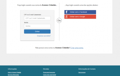 AcessoCidadão 400x255 - Vídeos mostram como recuperar a senha e a conta no Acesso Cidadão