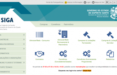 PortalSiga 400x255 - Prodest desenvolve o portal exclusivo do Siga