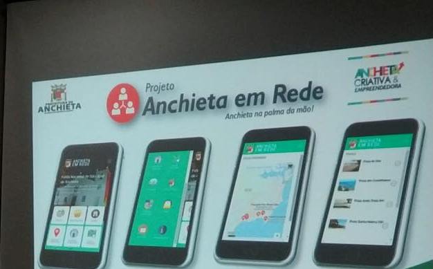 Apresentação de aplicativo da prefeitura em Castelhanos