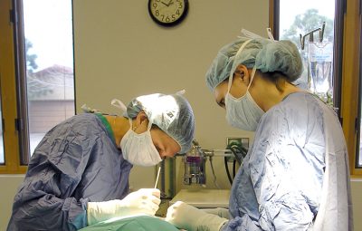 cirurgia medicos 787 400x255 - Lei garante reconstrução da mama para vítimas de câncer