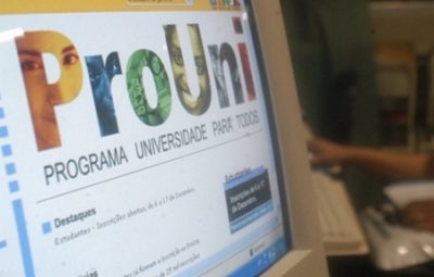 prouni inscriXXXXes 400x255 - Inscrições para o Prouni começam no fim de janeiro