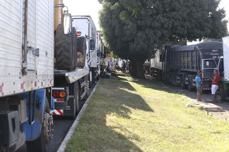Senado aprova MP que fixa frete e dá anistia a caminhoneiros