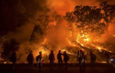 incendio california 9634bf83543591381339430f389e98d2 400x255 - Incêndio no norte da Califórnia vira o maior da história do estado