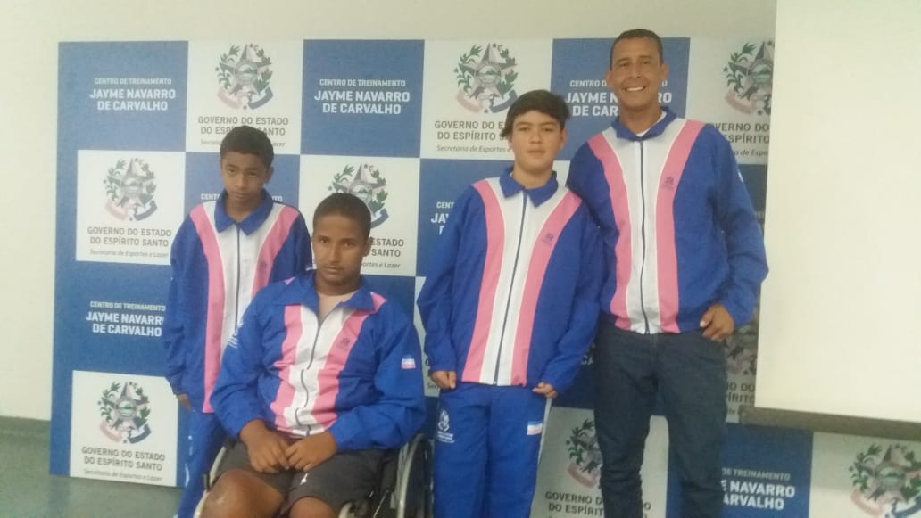 Alunos e treinador de Iconha convocados pela seleção Capixaba para os jogos paralímpicos