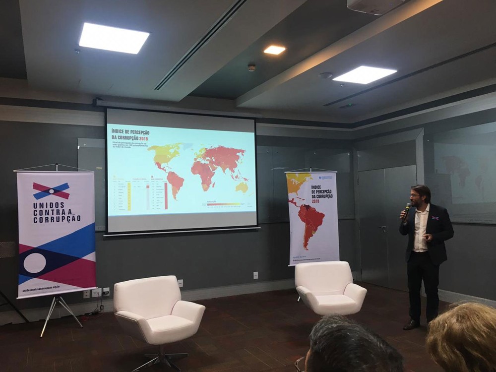 Brasil piora em ranking de 2018 dos países menos corruptos