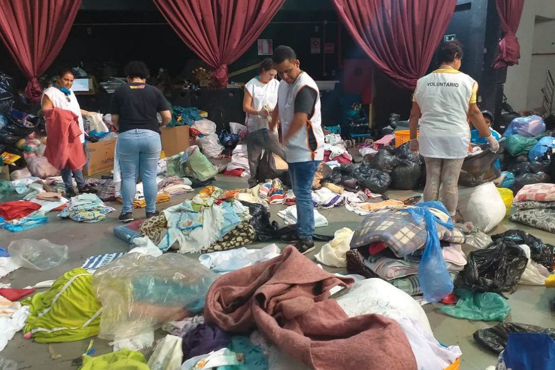 Brumadinho: famílias recebem doações de alimentos, água e roupas
