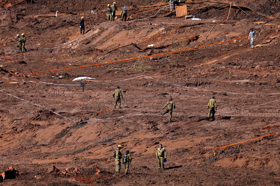 Terrenos cobertos por lama na tragédia de Brumadinho têm minério