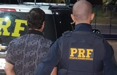 Foragido do RJ por roubo de carga é preso no ES 400x255 - Foragido do RJ por roubo de carga é preso no ES