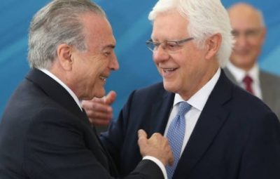 Temer e Moreira Franco 400x255 - MPF acusa Temer e Moreira Franco de corrupção em obras de Angra 3