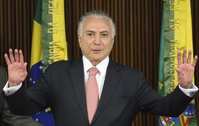 Temer 400x255 - Temer e filha viram réus por lavagem de dinheiro em SP