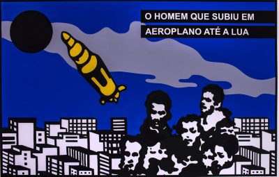 CLAUDIO TOZZI O homem que subiu em aeroplano até a lua. 400x255 - Unibes Cultural recebe exposição "Arraial da Cidade Cordel 2x10"