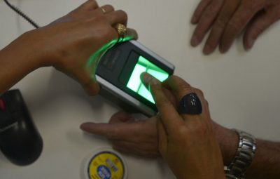 biometria 400x255 - Número de eleitores cadastrados por biometria chega a 69%, diz TSE