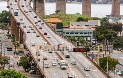 terceira ponte 400x255 - Já são 2 milhões de veículos circulando no Espírito Santo