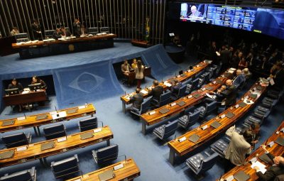 senado 400x255 - Senado aprova projeto de lei da cessão onerosa