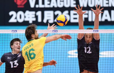 volei 400x255 - Brasil atropela Canadá em estreia na Copa do Mundo de Vôlei Masculino