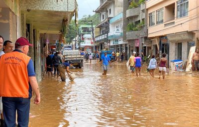 desastre em Iconha ES 400x255 - Moradores de cidades afetadas pela chuva já podem sacar Bolsa Família
